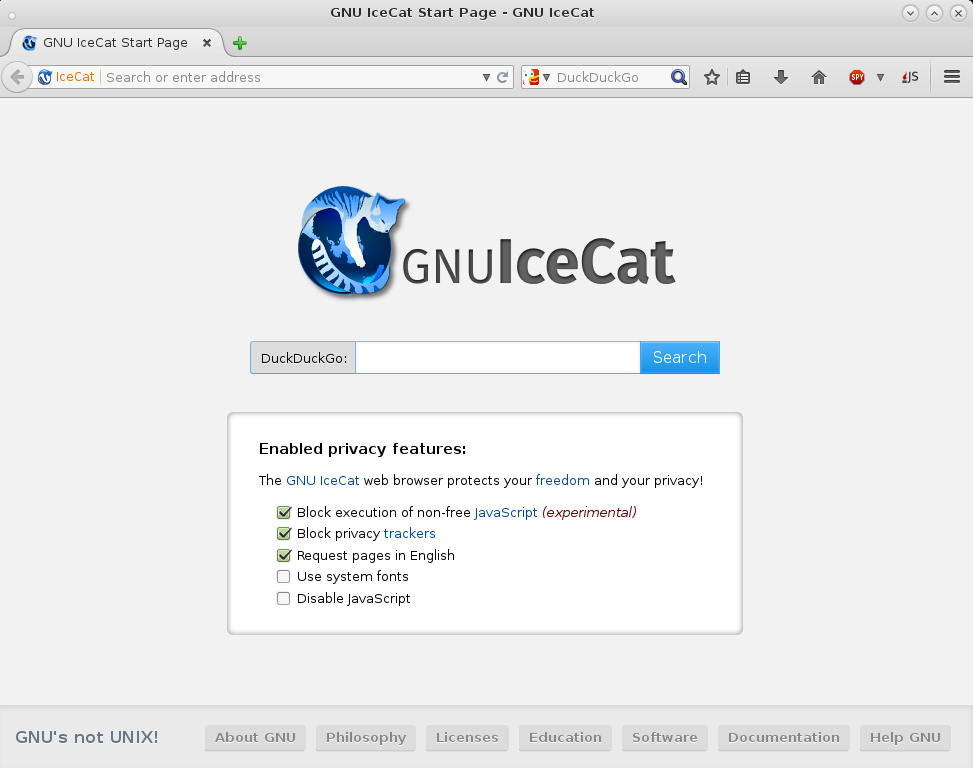 remove icecat browser